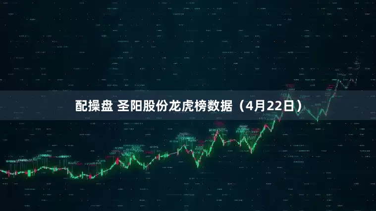 配操盘 圣阳股份龙虎榜数据（4月22日）